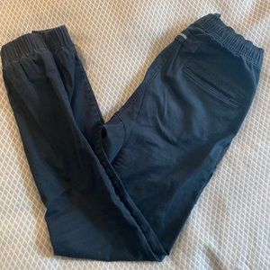 Zanerobe Black Joggers sureshot